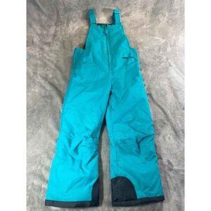 EUC ARCTIX Size 5T Quilted Insulated SNOW BIB OVERALLS TEAL GREEN